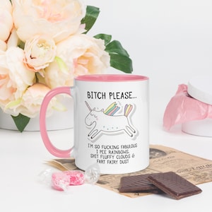 Unicorn Bitch Please Gepersonaliseerde Mok