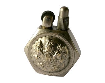 ¡Extraño! Hermoso encendedor de gasolina antiguo, en muy buen estado, Inglaterra, década de 1930