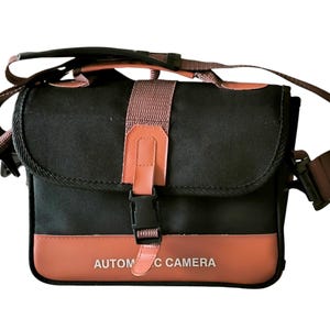 Beautiful Vintage Photo Camera Bag, 1990s