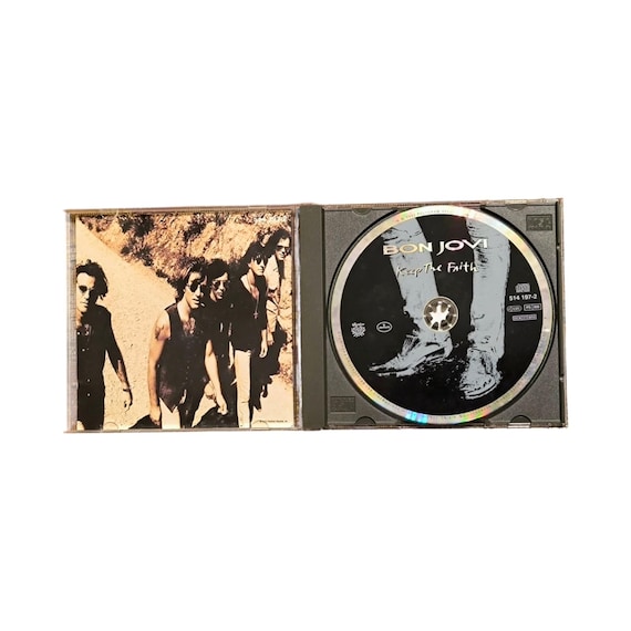 Bon Jovi: Keep the Faith - CD Album, Great Condition, 1992 - Etsy