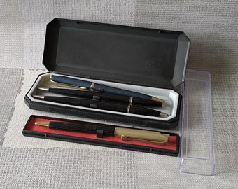 4pcs Beautiful Vintage Ballpoint Pens, 1980s-1990s