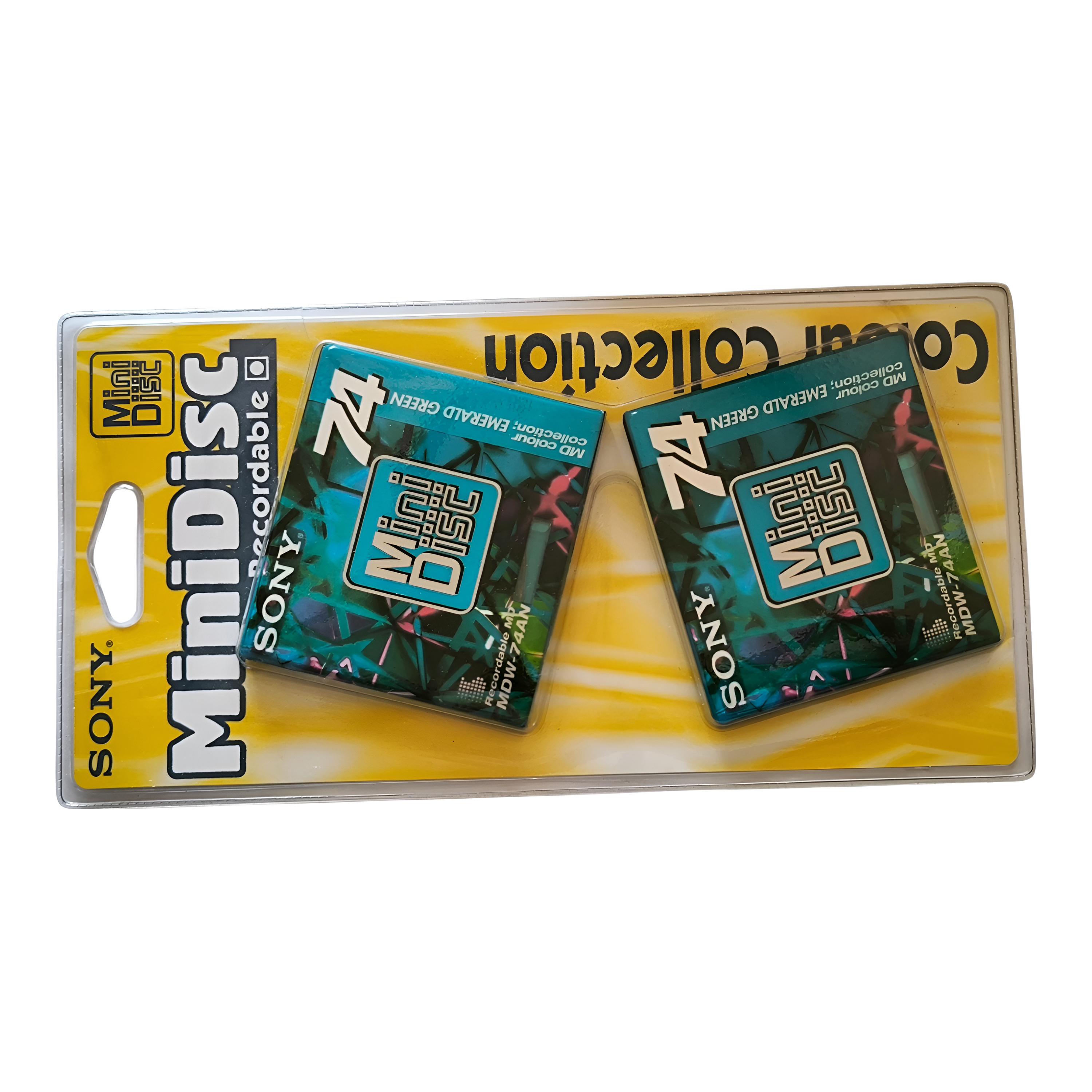 New!! Sony MDW-74AN - Recordable Minidisc 2 Pack, Sealed - Etsy