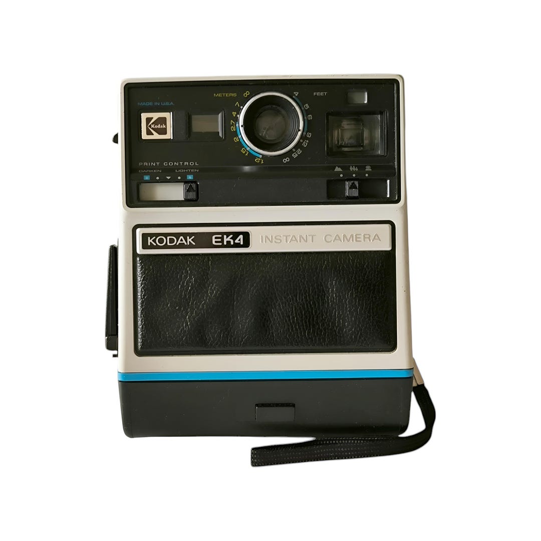 Buy Collectable!! Kodak EK4 Vintage Instant Photo Camera, Great  Condition, 1970s Online in India
