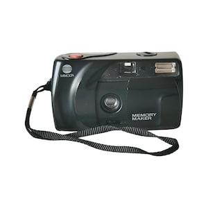 Rare!! Minolta Memory Maker - Beautiful Vintage 35mm Lomography Point & Shoot Photo Film Camera, Great Condition, 1990s
