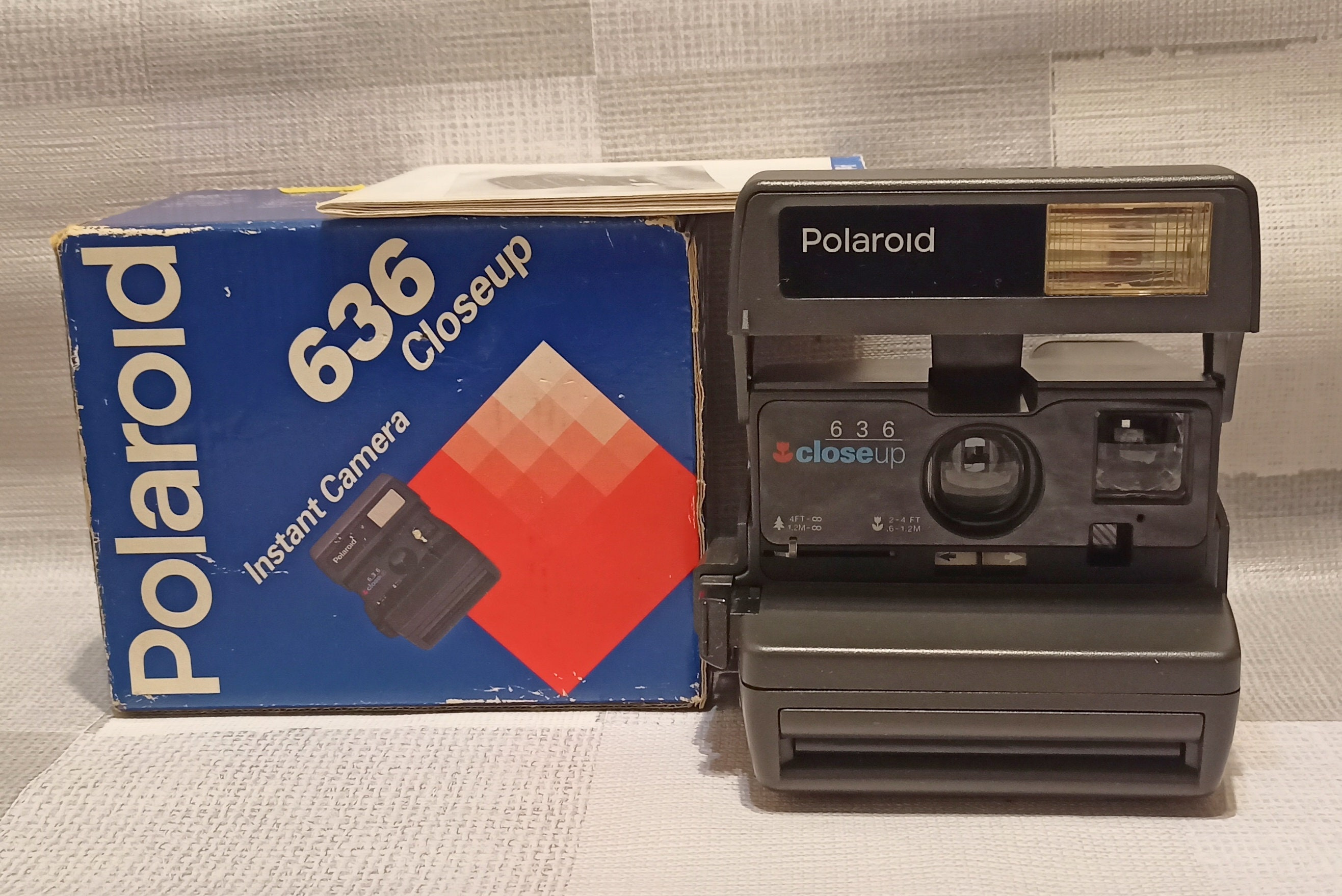 Polaroid One Step Close Up 636 Instant Film Camera Vintage Polaroid 60