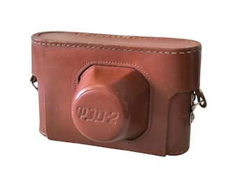 FED-2 Photo Camera Original Genuine Leather Case, 1960s-1970s