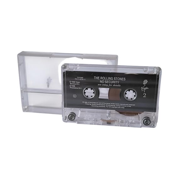 The Rolling Stones: No Security - Recorded Audio Cassette, Great