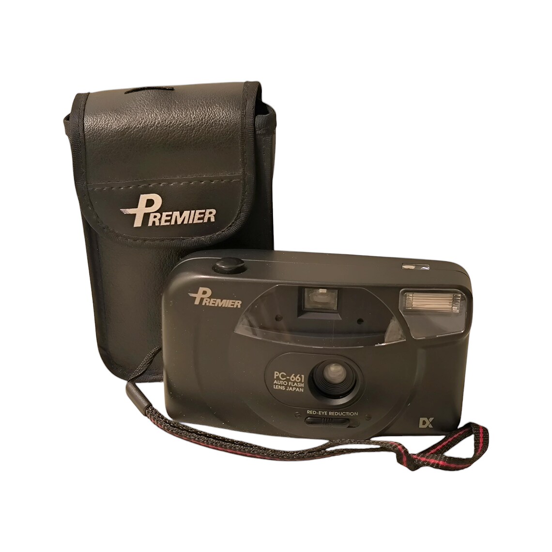 Premier PC-661 - Vintage 35mm Lomography Point and Shoot Photo Film Camera, Case, 1990s, foto 1 di 5