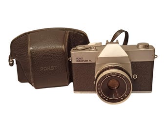 Porst Autoflex TL  - Vintage Lomography 35mm Photo Film SLR Camera,  Case, Great Condition, Germany, 1970s