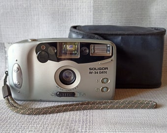 Soligor AF-34 - Vintage  Lomography 35mm Photo Film Camera, Great Condition, 1990s