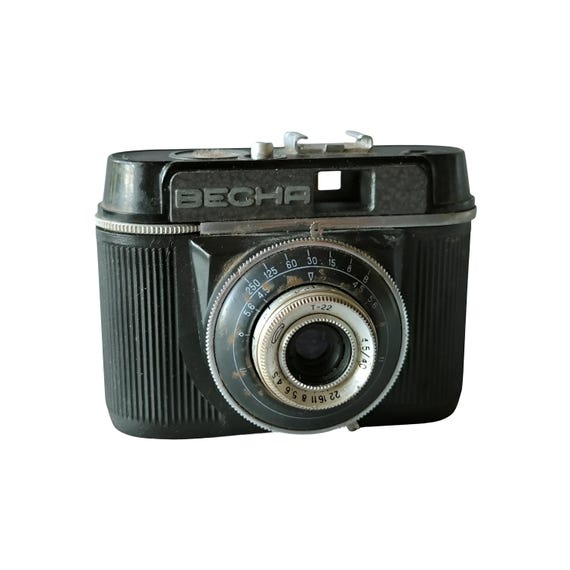 Rare!! For Collection or Restoration!! Vesna - Vintage Soviet Russian 35mm Photo Film Camera, 1962