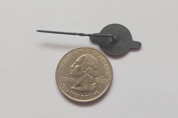 Ogre 50 - Beautiful Vintage Copper Pin Badge, USS… - image 2