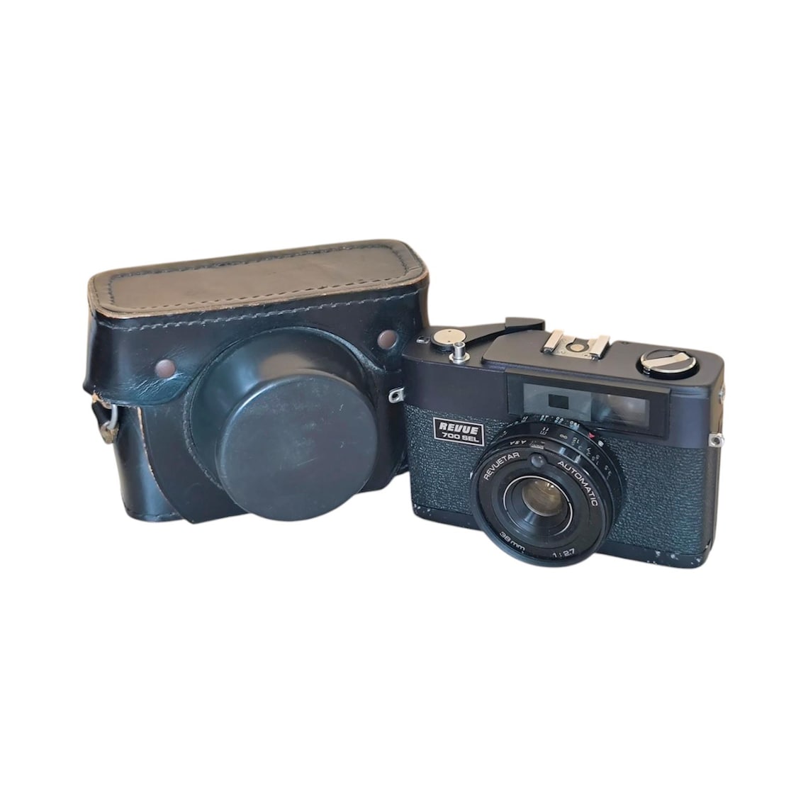 Revue 700 SEL - Vintage Lomography 35mm Photo Film Camera, Case, Great Condition, Japan, 1970s, foto 1 di 5