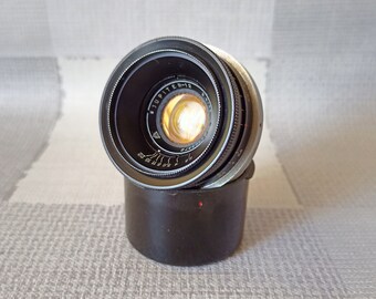 Rare!! Jupiter-12 2.8/35mm Soviet Russian Wide Angle Lens, Cap, Great Condition, 1960s