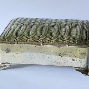 Beautiful Vintage Table Cigarette Case, England, 1950s-1970s