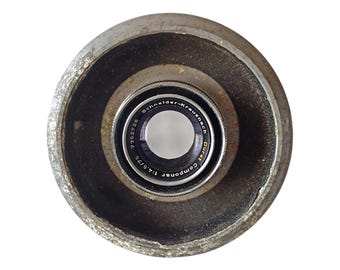¡¡Extraño!! Lente ampliadora Schneider Kreuznach Durst Companar, 4,5/75 mm, Alemania, años 60