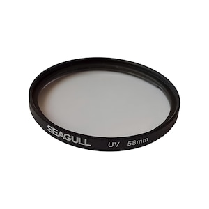 Seagull 58mm Ultraviolet (UV) Light Filter, Japan, 1990s