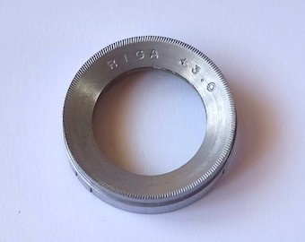 DNK Riga +3.0 - Vintage Soviet 36mm Lens Light Filter/Attachment for Macro, 1950s-1960s