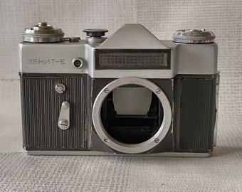 Zenit-E - Vintage Soviet Russian 35mm Photo Film SLR Camera Body, Great Condition, 1978