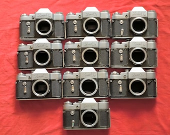 DIY Lot!! 10 Soviet Russian 35mm Photo Film SLR Camera Zenit 3M Bodies