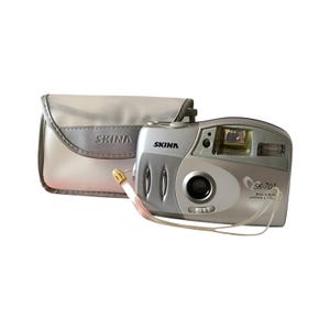 Skina SK-701 - Vintage Lomographie Point & Shoot 35 mm Kamera, Quartz Datum, Koffer, super Zustand, 1990s