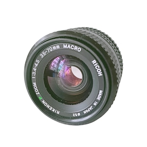Ricoh Rikenon P Zoom Macro 3.4-4.5/35-70mm, Pentax mount, Great Condition, 1980s