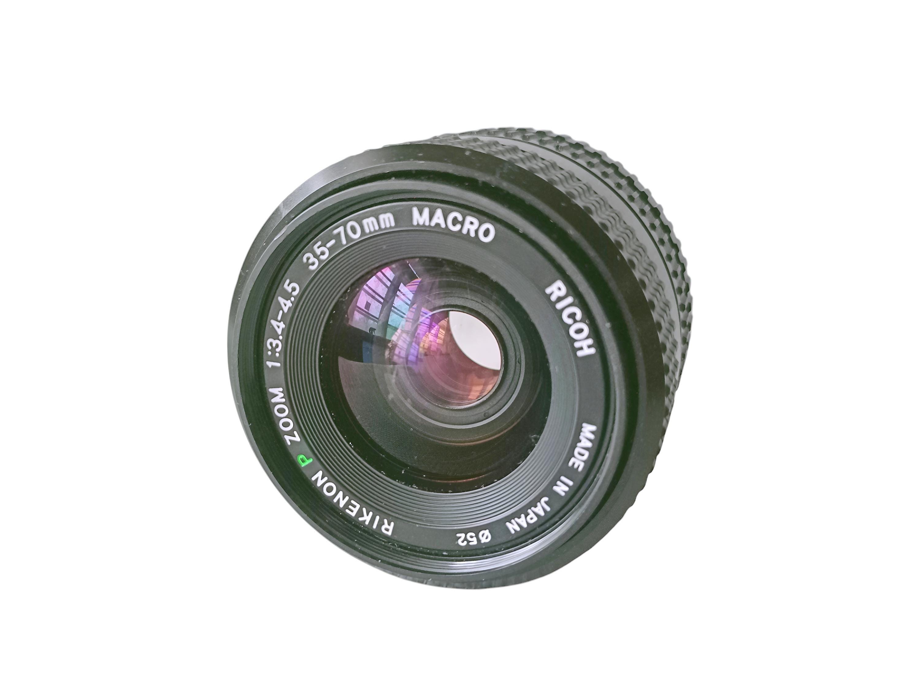 レンズ(ズーム) RIKENON P ZOOM 1:3.4-4.5 35-70mm MACRO Ricoh Rikenon P Zoom Macro 3.4-4.5/35-70mm, Pentax Mount, Great