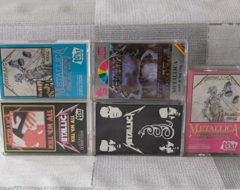 Metallica - 5 Cassettes Audio Enregistrées, 1990s