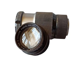 Very Rare!! E Krauss Paris Tessar Zeiss 4.5cm/18cm Lens with M42 Helicoid, 1910s