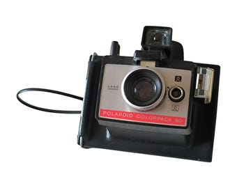 Appareil Polaroid Colorpack 80 Vintage – Déco Rétro – Fonctionne