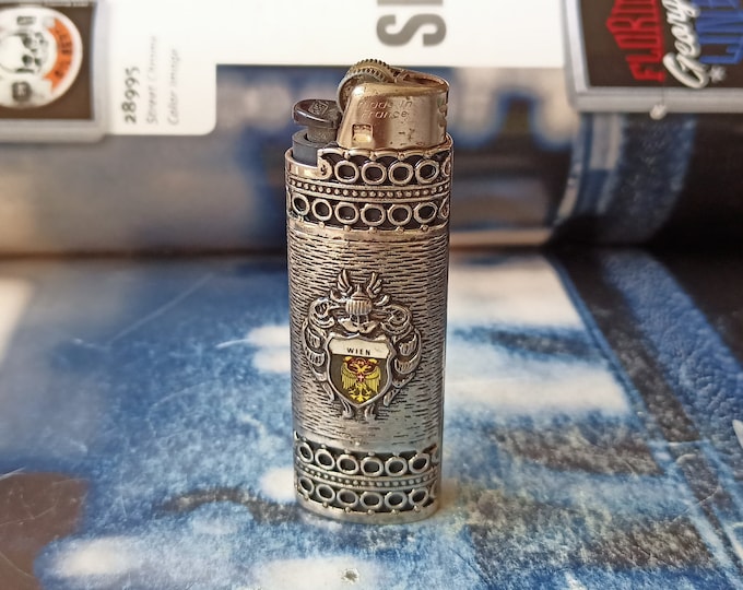 Beautiful Vintage BIC Lighter Case, 1990s Etsy