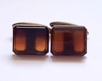 Beautiful Vintage Sterling Silver 875 Cufflinks, 1960s