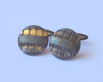 Vintage Soviet Russian Cufflinks, Great condition, 1950s-1960s