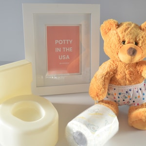 UnderBearz Potty Training Teddy Bear Toy Set