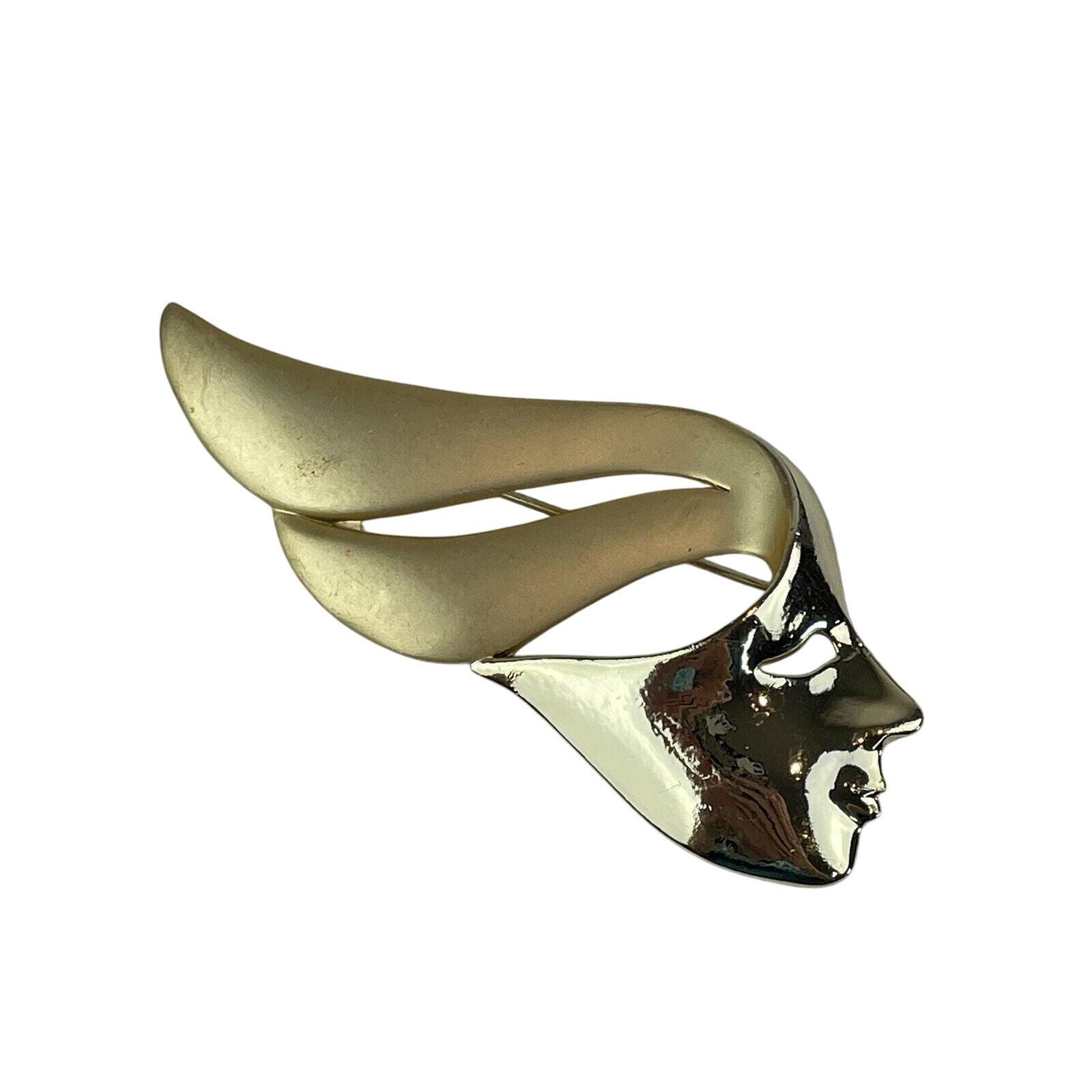 Broche Vintage Style Art Déco Années 80 - Argenté En Alliage - Bijou Rétro