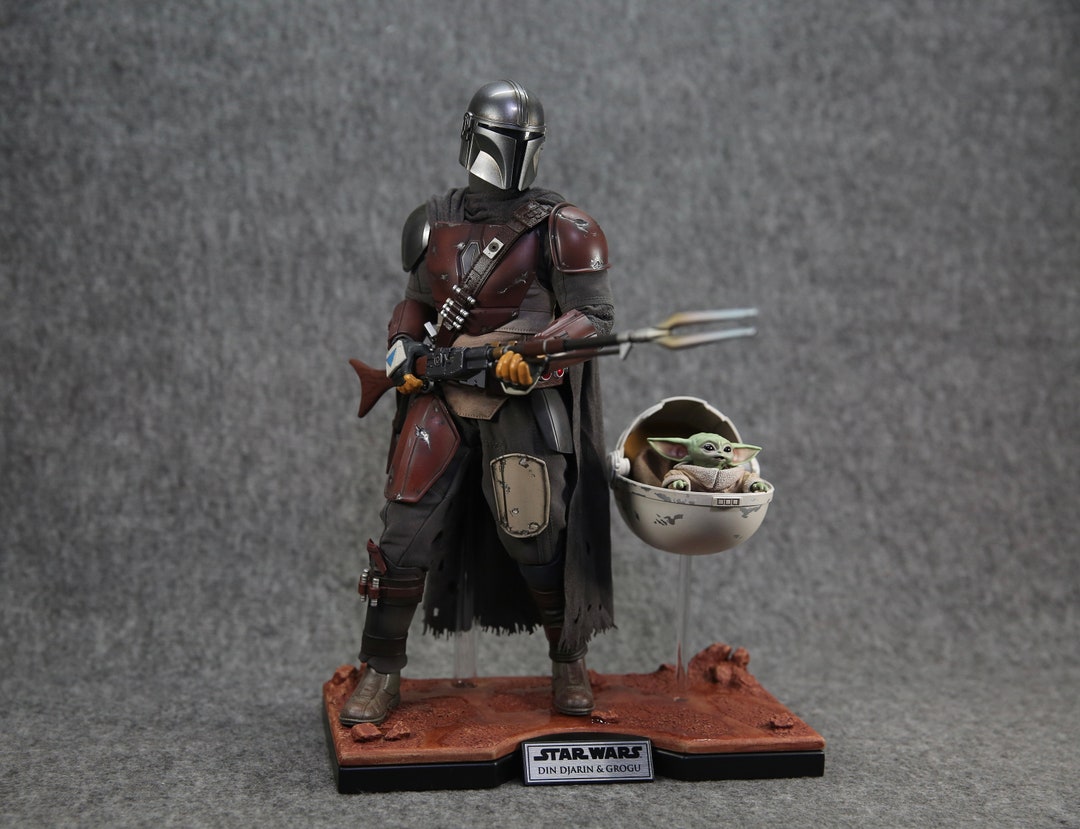 Display Stand for 1/6 the Mandalorian and Grogu Figures - Etsy