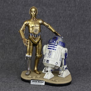 Display Ständer für Star Wars 1/6 C-3PO und R2-D2