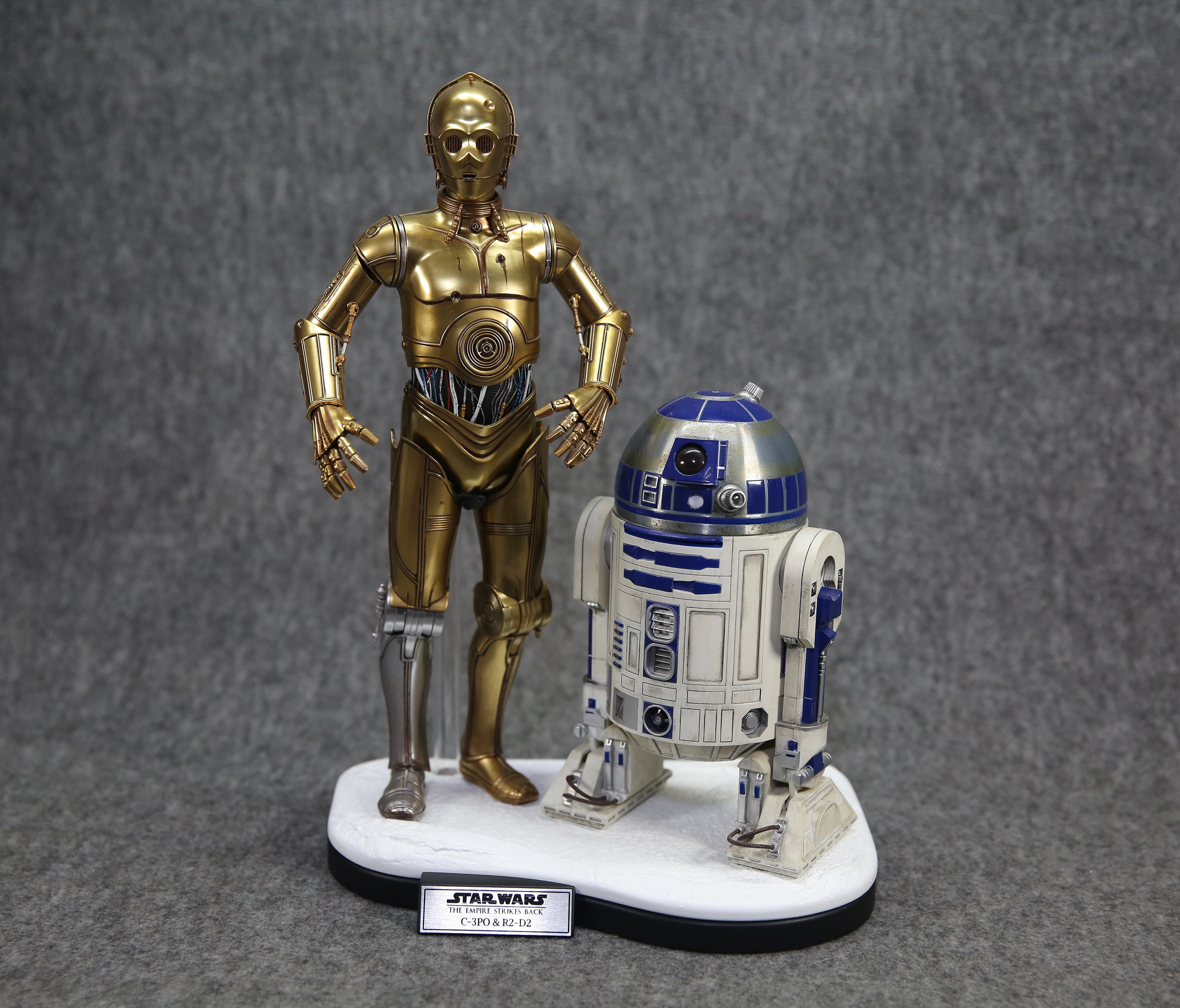 スターウォーズ　等身大パネルスタンド　R2-D2　＆　C3-PO　セット Display Stand for Star Wars One Sixth Scale C-3PO & R2-D2 - Etsy