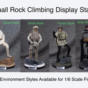 DISPLAY STAND for 1/6 Action Figure Rock Climber Style