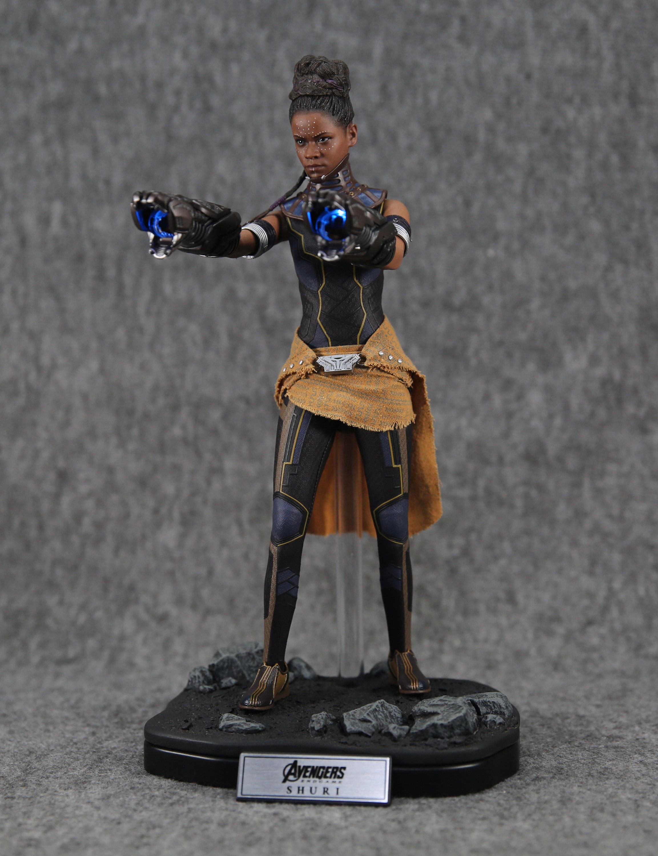 Support Présentoir Pour Figurines 1/6 (12 Pouces) - Base En Plastique Noir - Pour Hot Toys, Soldats
