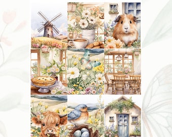 Countryside Weekly Sticker Kit // Planner Sticker Kit