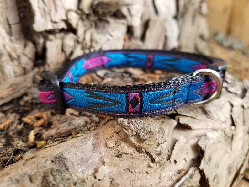 cute dog collar dog collar tribal dog collar Indian dog collar Aztec dog collar