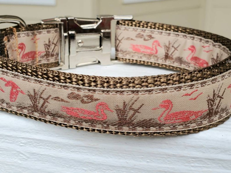 Red Ducks Dog Collar Duck Dog Collar Dog Collar Cute Dog Etsy