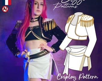 Demon Hunters Cosplay Pattern - Huntress Full Outfit
