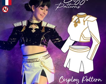 Demon Hunters Cosplay Pattern - Idol Full Outfit