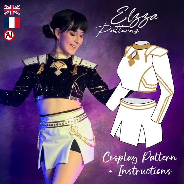Demon Hunters Cosplay Pattern - Idol Full Outfit
