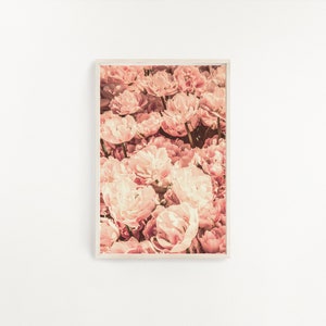 Pink Peony Print, Botanical Photography, Vintage Decor, Wall Prints, Peony Poster, Boho Print, Pink Floral Print, Peony Printable