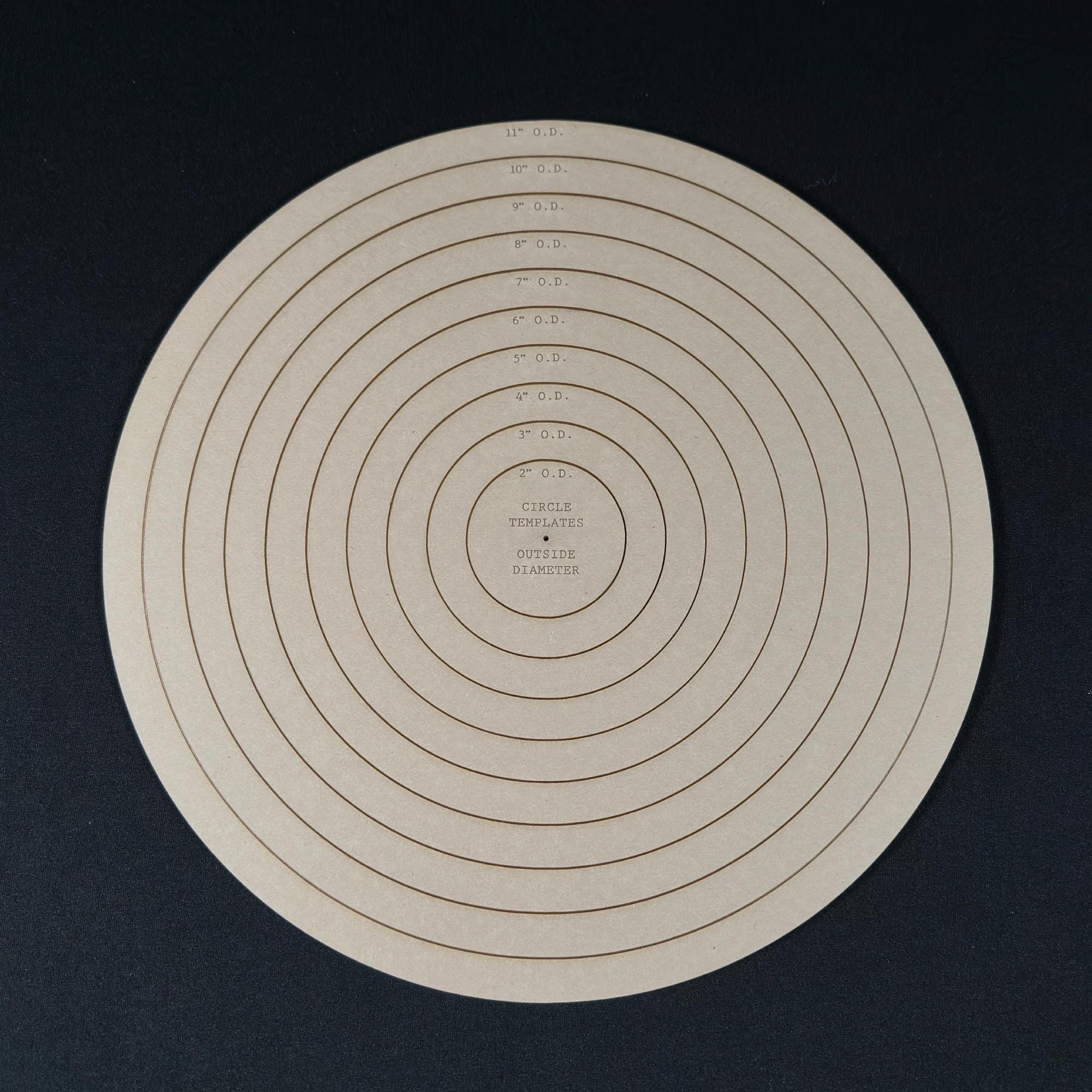 Acrylic Circle Template, Sewing Pattern, Leather Pattern, Quilting ...