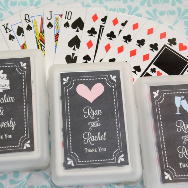 Bridal Shower Playing Cards Etsy