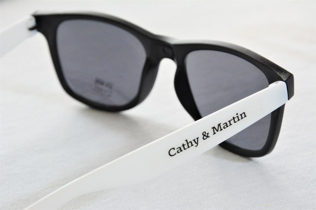 Personalized Sunglasses, Wedding Favor, Bridal Shower Gift Wedding Sunglasses Beach Wedding